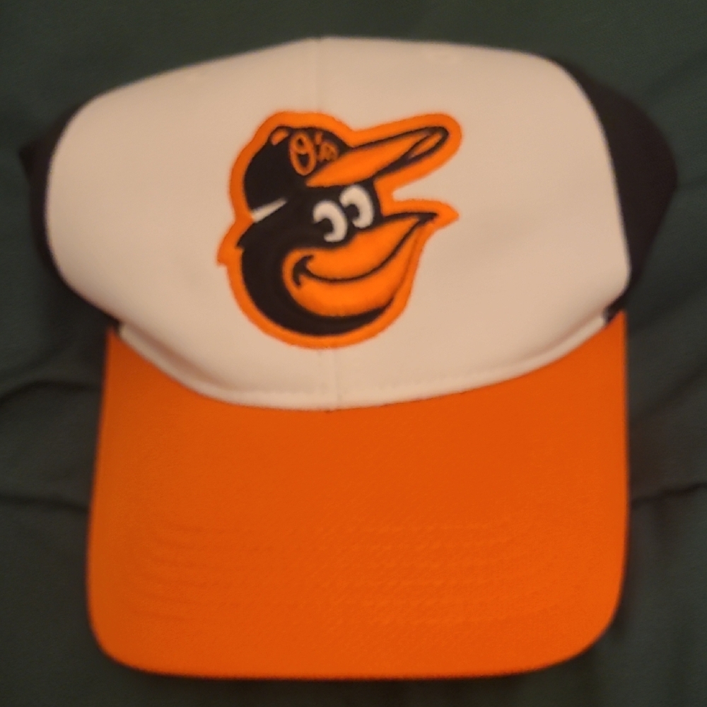 Baltimore Orioles Orange and White Cap